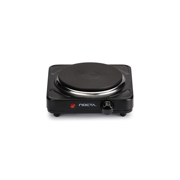 NOCTA Elektrische Kookplaat Enkel – 1000W – Ø15,5 cm – Zwart – Met Antislip Voetjes