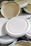 Losse Deksel 82mm Wit – Set van 10 Stuks voor Inmaakpotjes & Inwekpotjes