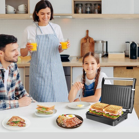 Mini Tosti-apparaat & Panini Maker – 1000 Watt – detailfoto 2