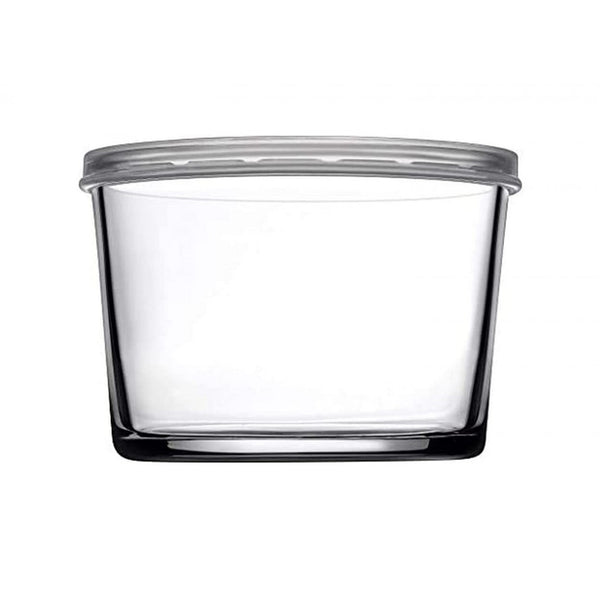 Pasabahce BISTRO Glazen Schaaltjes met Plastic Deksel – Set van 2 – detailfoto 2