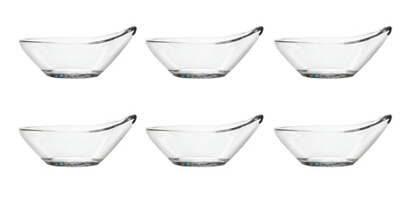 Pasabahce Gastroboutique Amuseschaaltjes – Set van 6 – Kleine Saus- en Tapenade Schaaltjes – Glas