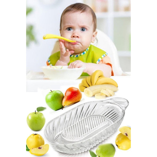 Glazen Rasp – Perfect voor Babyvoeding & Purees – detailfoto 2