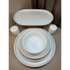 LIYA Dinnerset Wit – 27-Delige Serviesset voor 6 Personen