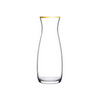Pasabahce AMPHORA Karaf Klein Goud – 350 ml met Gouden Rand