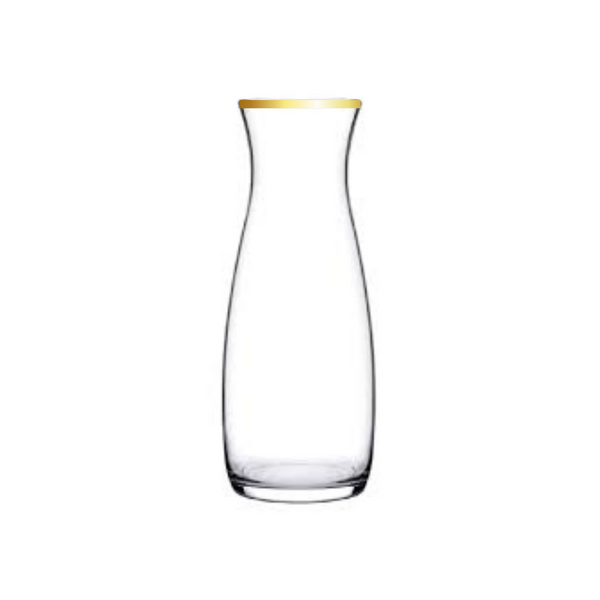 Pasabahce AMPHORA Karaf Klein Goud – 350 ml met Gouden Rand