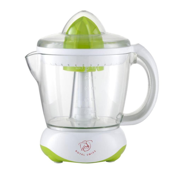 Royal Swiss Elektrische Citruspers – 1.2 Liter, 40 Watt, Twist in 2 Richtingen