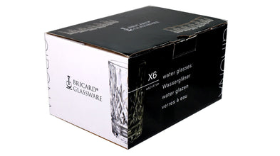 Bricard Girona Marokkaanse theeglazen set – 6-delig – transparant – 170 ml