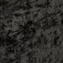 Zitbankje Bari – Zwart Stof – 110x50x47 cm – Zilveren Frame – Luxe Designbank