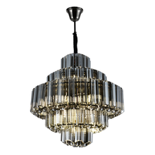 Luxury Hanglamp Ulm – Smoke Glas – Ø60 cm – In Hoogte Verstelbaar – Modern Design