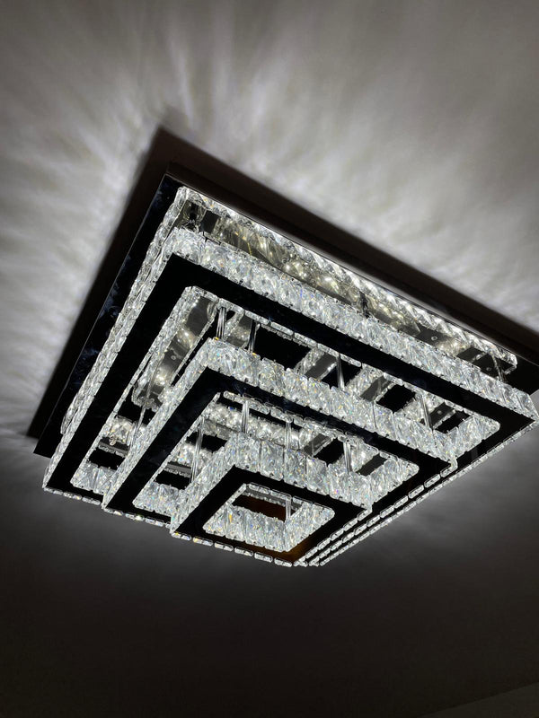 LED plafondlamp AURORA 60 x 60 cm met afstandsbediening – detailfoto 2
