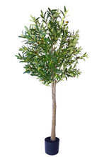 Kunst Olijfboom 160 cm – Realistische Olijfboom Kunstplant voor Binnen (Onderhoudsvrij)