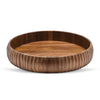 Acaciahouten dienblad Ø30x5 cm rond houten serveerblad uit de Acora collectie