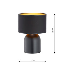 ASPEN Tafellamp – Zwart/Goud