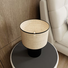 ASPEN Tafellamp – Zwart/Rotanlook