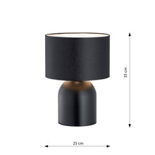 ASPEN Tafellamp – Zwart/Wit