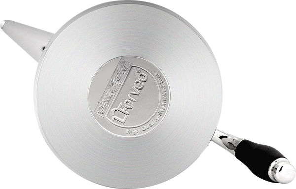 Ferveo Beyza Theepotset 1,0/3,0 Liter – RVS Dubbele Turkse Theeketel Zilver – detailfoto 2