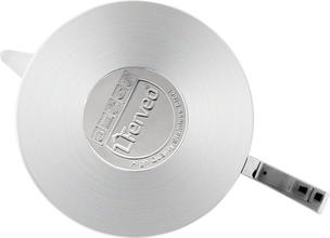 Ferveo Noya Theepotset 1,0/3,0 Liter – RVS Dubbele Turkse Theeketel Zilver