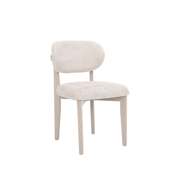 Stoel SILLA - Champagne Poten & Taupe Stof