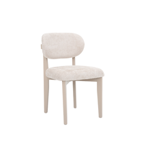 Stoel SILLA - Champagne Poten & Taupe Stof