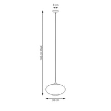 COCO 1 ZWART OPAL – Hanglamp | Modern Design