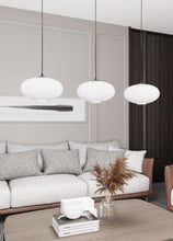 COCO 3 Opal - Hanglamp met 3 Lichtpunten | Opaalglas & Zwart Armatuur