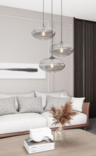 Coco 3-lichts Premium Hanglamp – Grafiet Glas