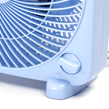 Tafelventilator 9 Inch – 3 Snelheden, 3 Bladen, Blauw – Compact & Krachtig met Stille Werking