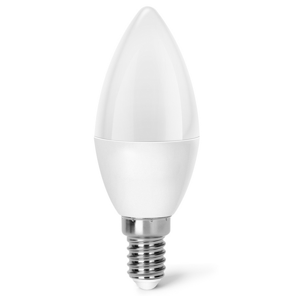 LED Lamp C37 E14 4W Warm Wit 3000K – Kaarsvormige Bulb met 340 Lumen – Energiezuinig & Compact
