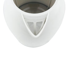 Waterkoker 1.7L 2200W Kunststof – Automatische Uitschakeling, Droogkookbeveiliging & 360° Draaibare Basis – Wit