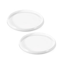 dessertbord set van 2 wit 20 cm