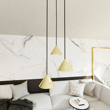 ELIT Design Hanglamp – 3-Lichts Goud Zwart – Minimalistische Luxe Plafondlamp