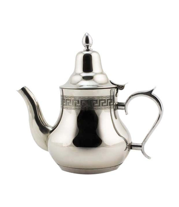 Ferveo Deni Marokkaanse Theepot 1.0 Liter – RVS Mini Theepot Geschikt voor Inductie