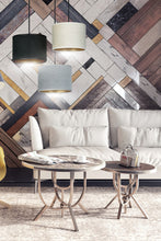 HILDE 3-lichts Ronde Hanglamp – Mix Kleuren met Goud