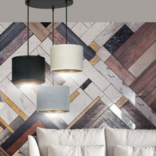 HILDE 3-lichts Ronde Hanglamp – Mix Kleuren met Goud