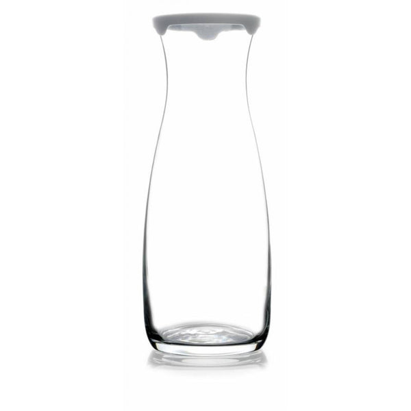 pasabahce amphora glazen karaf 1.18 liter met grijs deksel