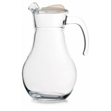 Pasabahce BISTRO glazen kan met deksel 1800 ml transparant glas