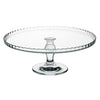 Pasabahce PATISSERIE glazen serveerschaal met voet taartplateau 32,2 cm