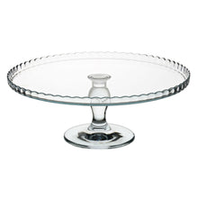 Pasabahce PATISSERIE glazen serveerschaal met voet taartplateau 32,2 cm