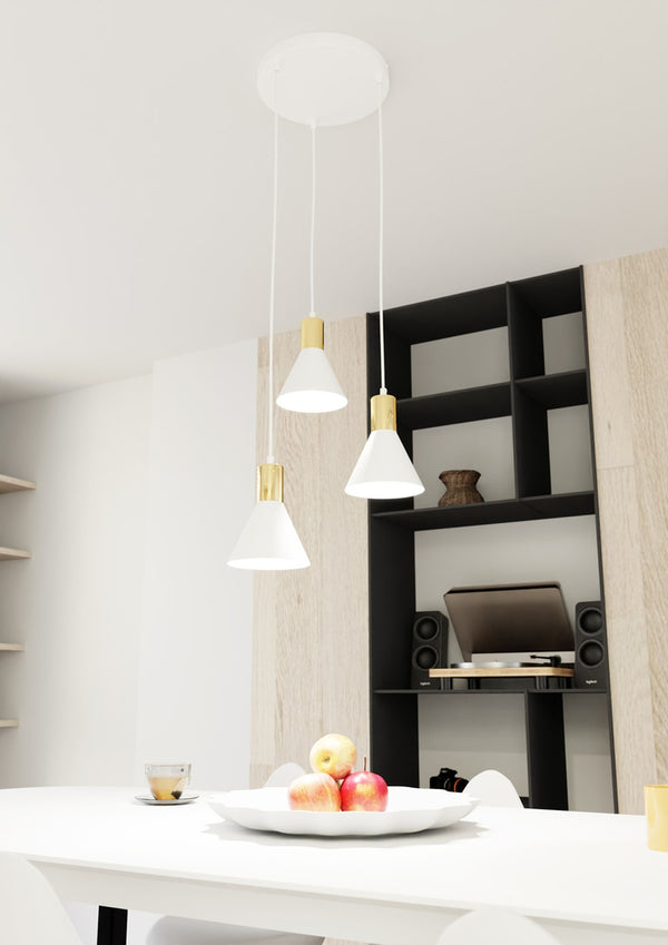 Hanglamp ROSA – Eigentijds met Gouden Touch