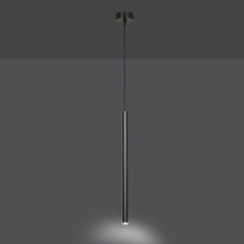 SELTER Design Hanglamp – Minimalistische Zwarte 1-Lichts Plafondlamp – Modern Staafdesign