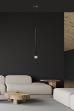 SELTER Design Hanglamp – Minimalistische Zwarte 1-Lichts Plafondlamp – Modern Staafdesign