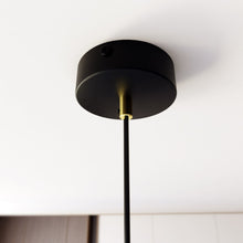 SELTER Design Hanglamp – 1-Lichts Zwart Goud – Minimalistische Staafvormige Plafondlamp