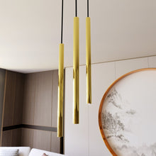 SELTER Design Hanglamp – 3-Lichts Rond Zwart Goud – Minimalistische Moderne Plafondlamp