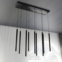 SELTER Design Hanglamp – 9-Lichts Minimalistische Zwarte Plafondlamp – Ultieme Eyecatcher